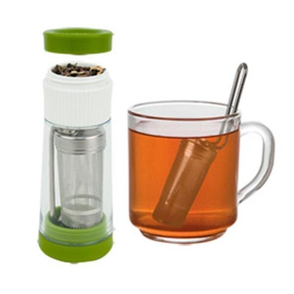 Progressive Progressive PL8-3510 3tsp. Travel Tea Infuser; Green PL8-3510